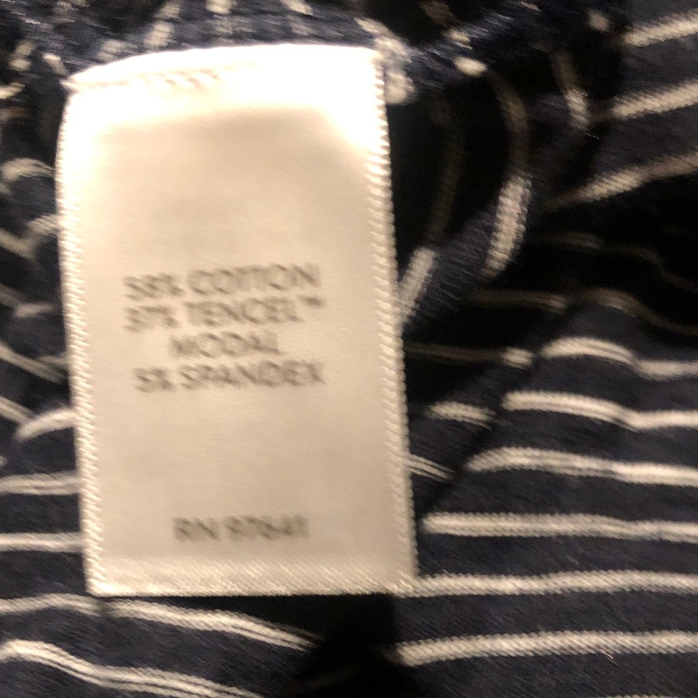 Women’s Striped Black and White Top - Picture 12 of 14